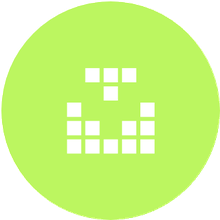 Icono de tetris representando la fase de ordenar